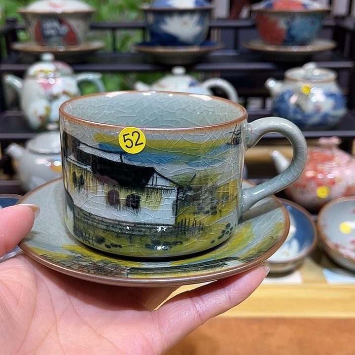 景德镇陶瓷手绘茶具