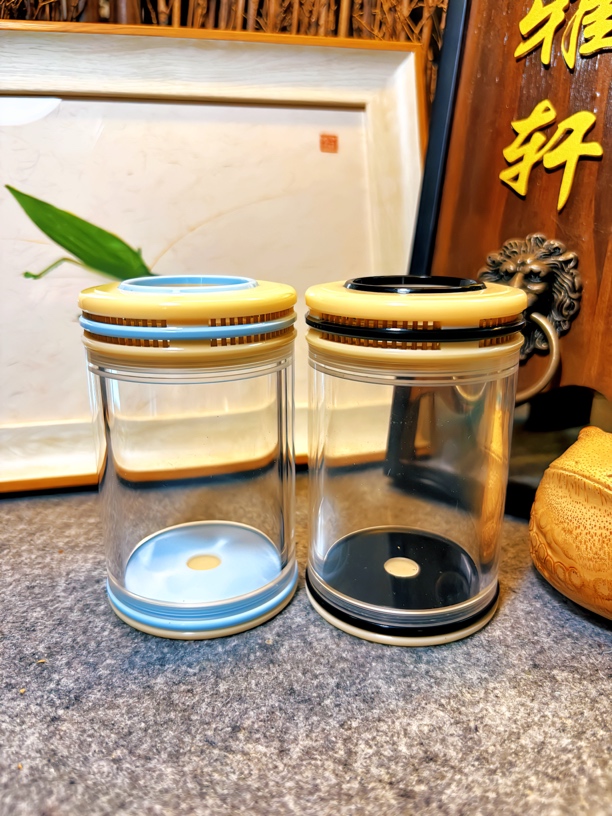 天津谭 小熊猫/小青柑/小晴天/薄荷蓝 蝈蝈罐（送1.2等间距铜簧）