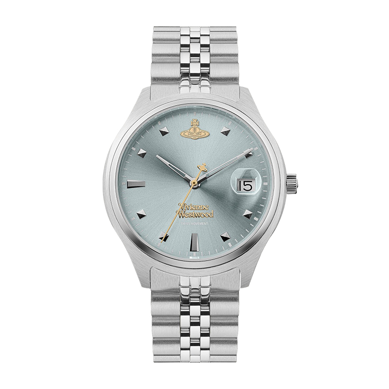 VivienneWestwood西太后百搭碎冰蓝女士石英表时尚西太后轻奢表