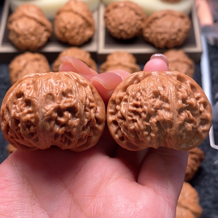 文玩核桃把件精品宫灯40