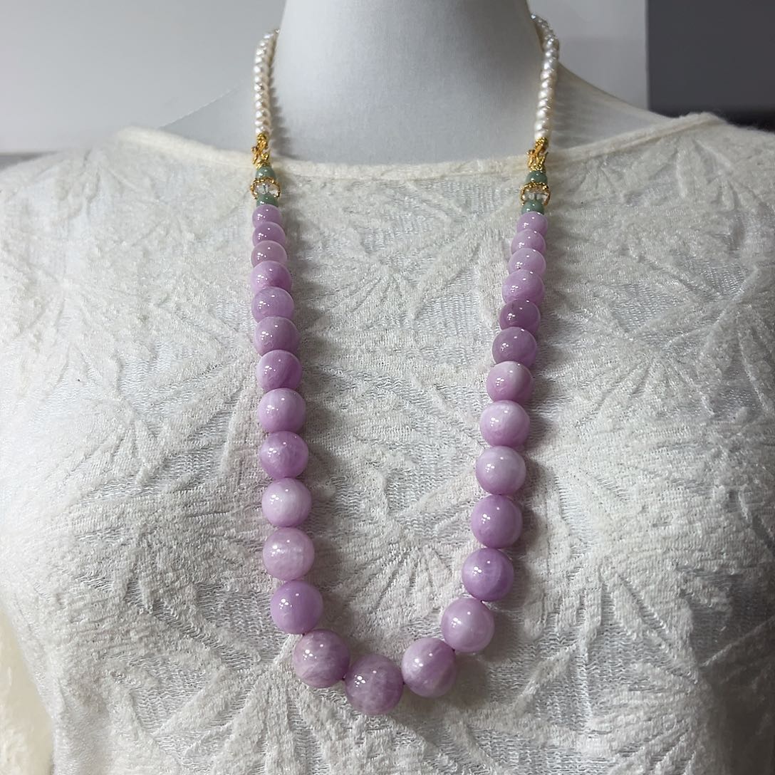 项链锂辉石未镶嵌项链