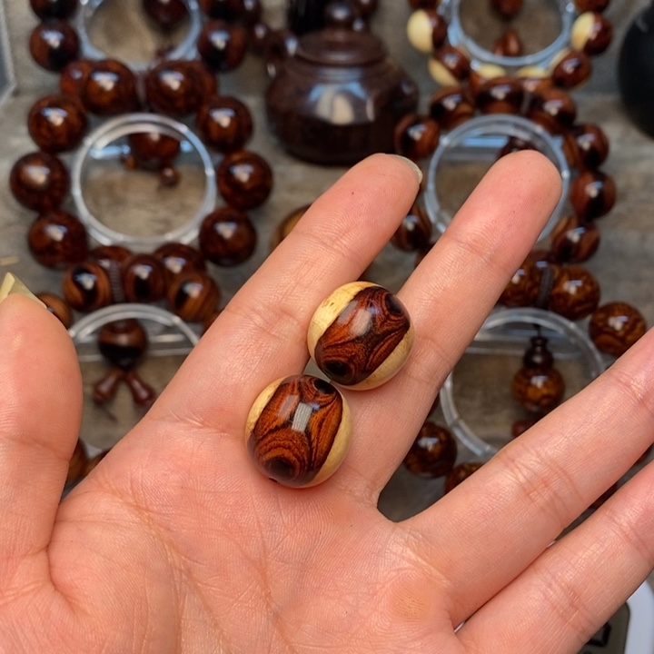 黄花梨/降香黄檀N***柳紫油梨成品加工手串