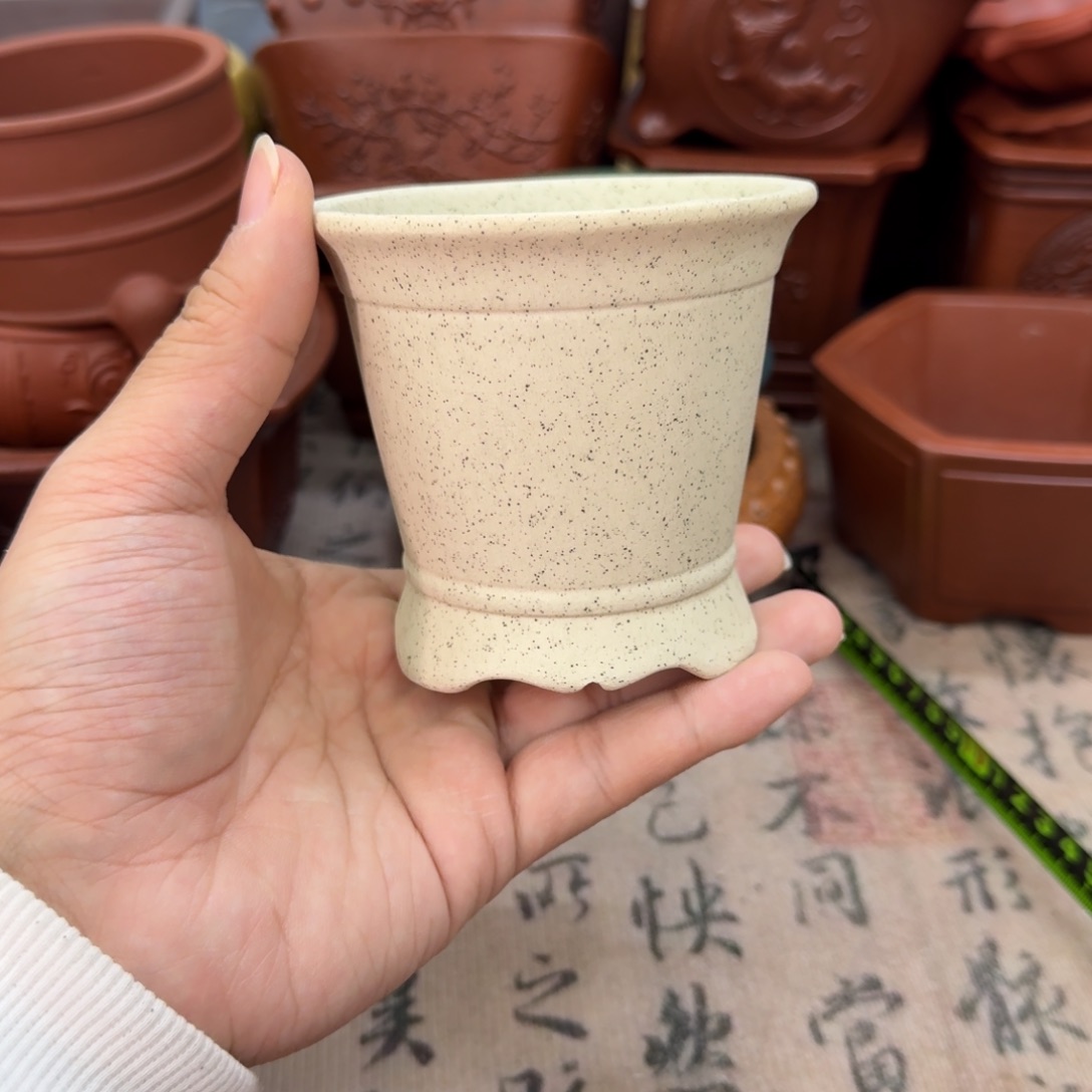 紫砂花盆宜兴紫砂正品8x7.8