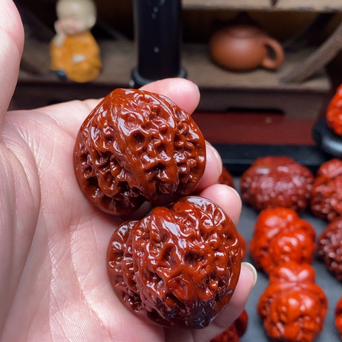 吊坠文玩核桃37宫灯