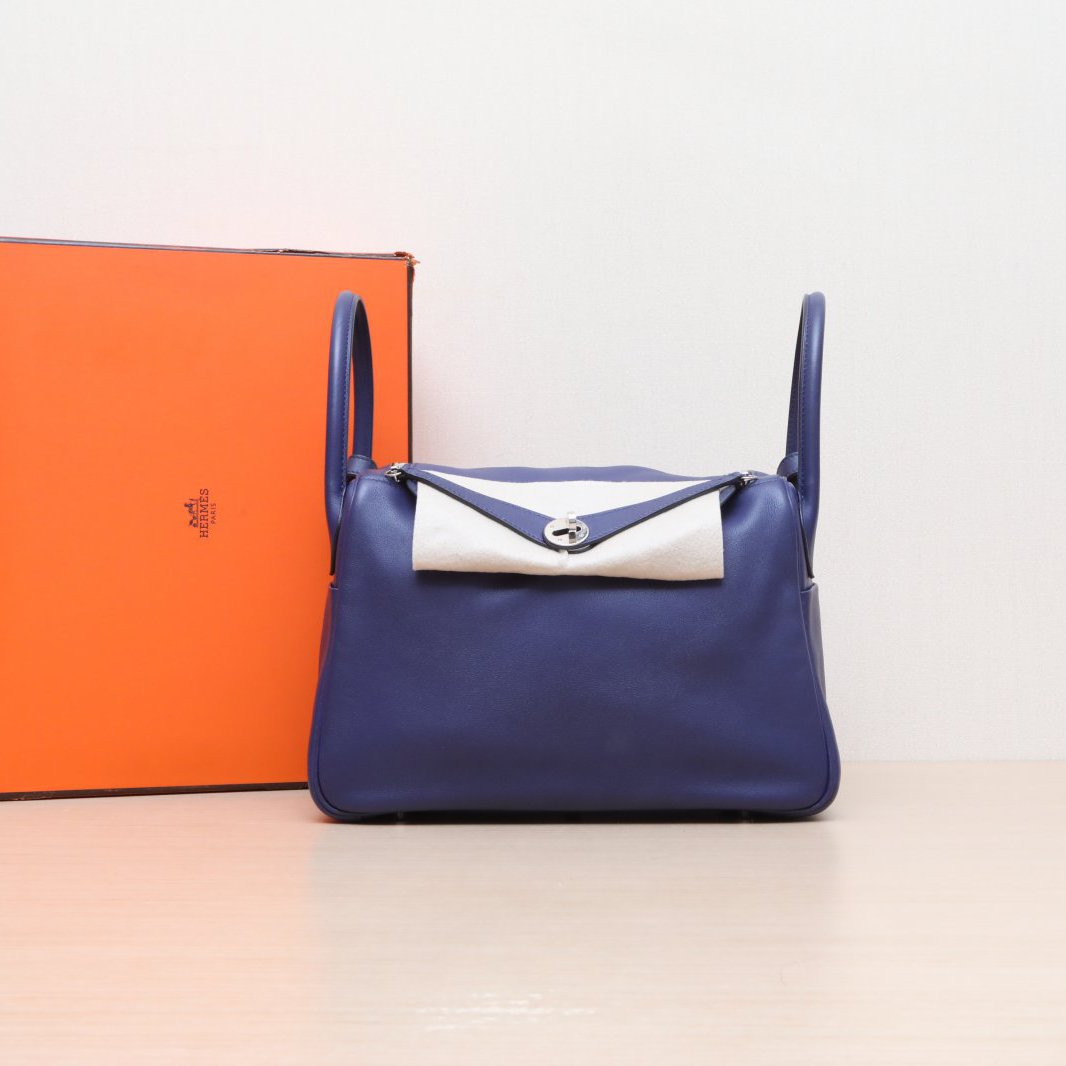 95新 Hermes/爱马仕 单肩包 Swift皮 C刻 银扣 P205945413