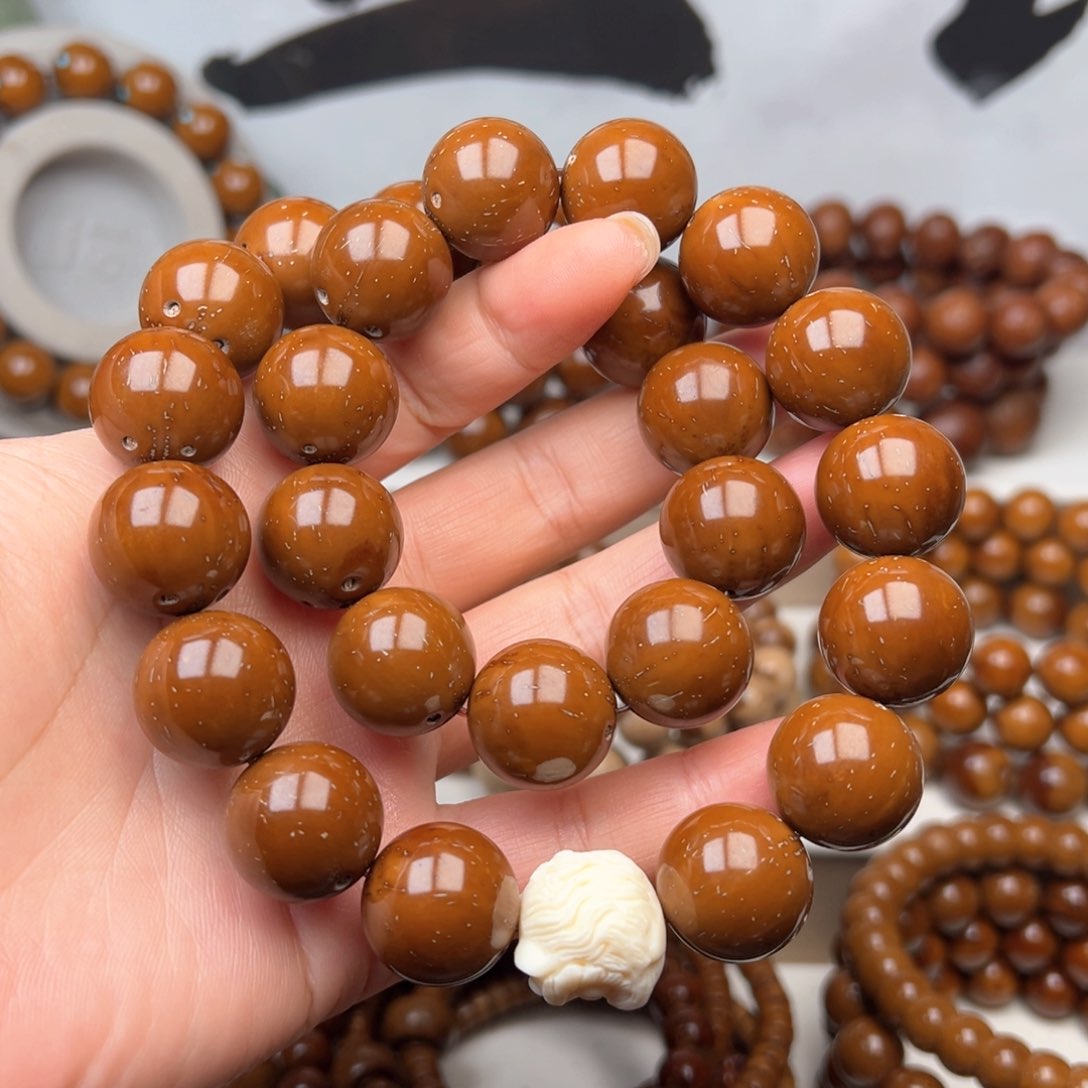 紫金鼠手串18光珠手持练手款