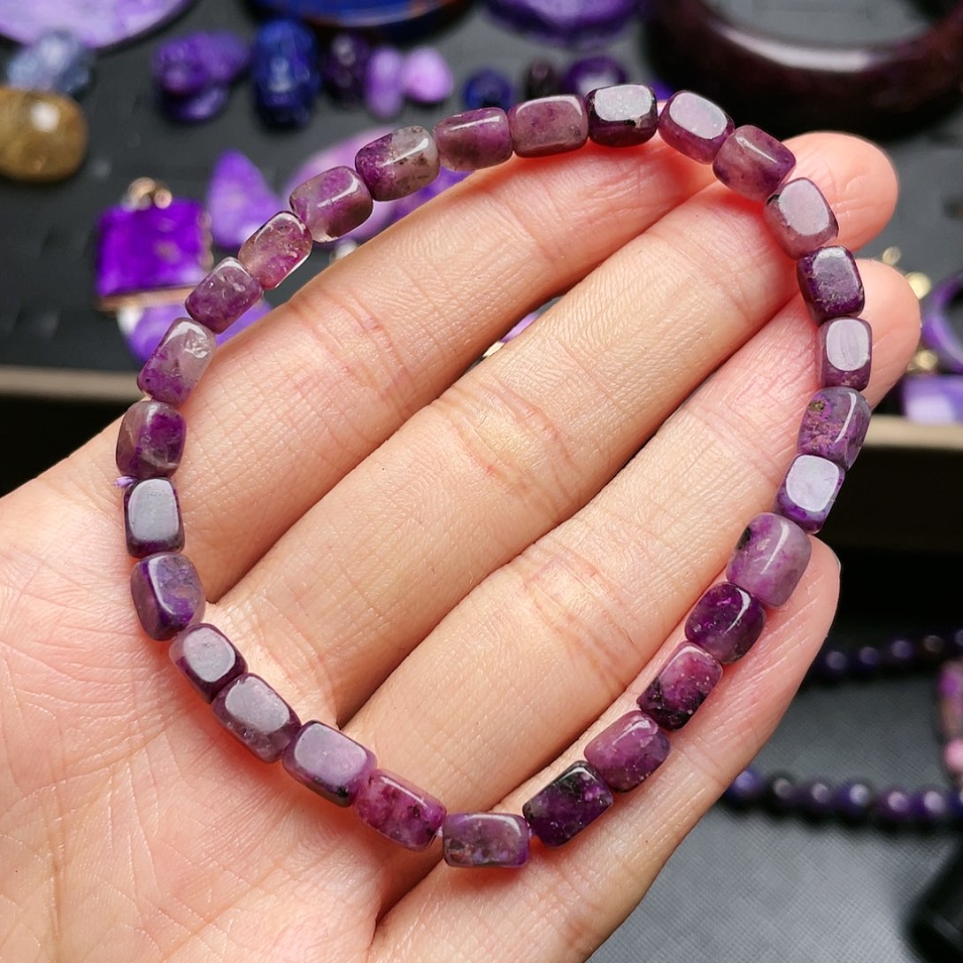 苏纪石（舒俱来）手链未镶嵌