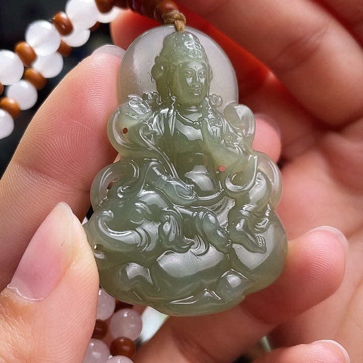 和田玉挂件未镶嵌定制发货