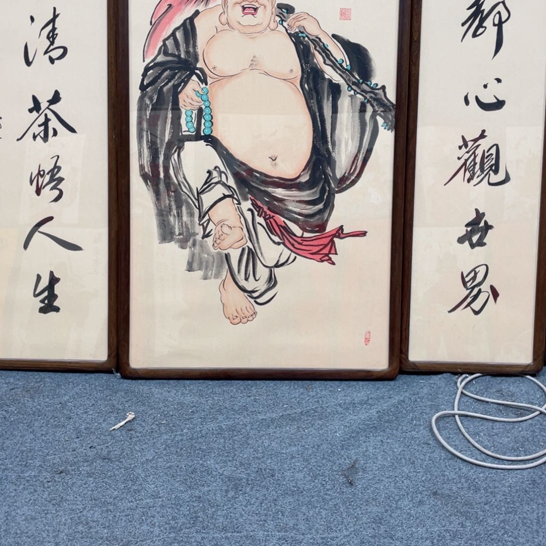 国画朦*字画作品原文月