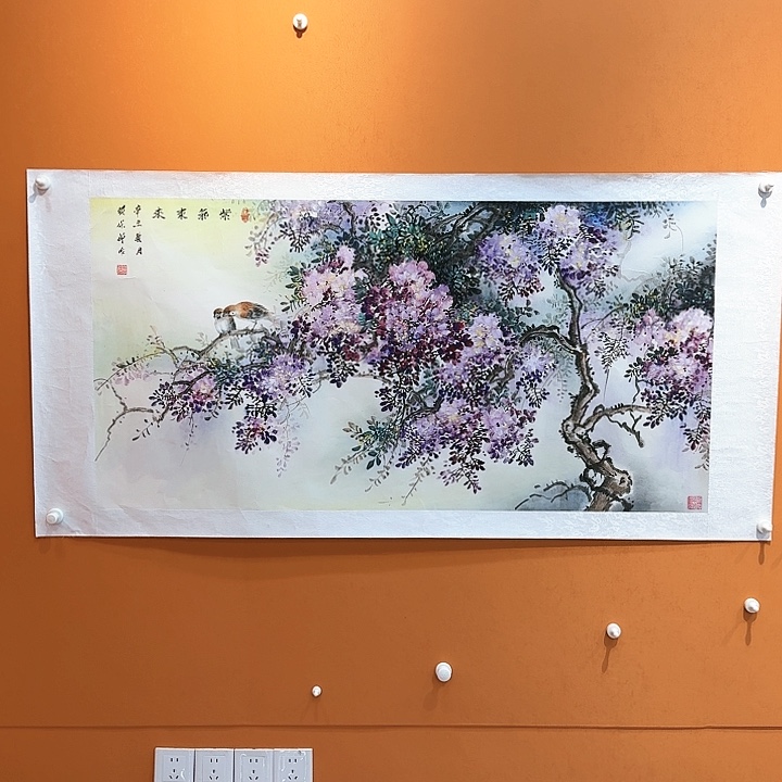 国画书法作品多次参加