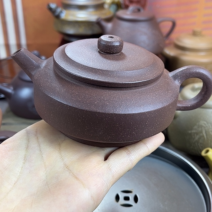 紫砂茶壶宜兴紫砂壶周盘