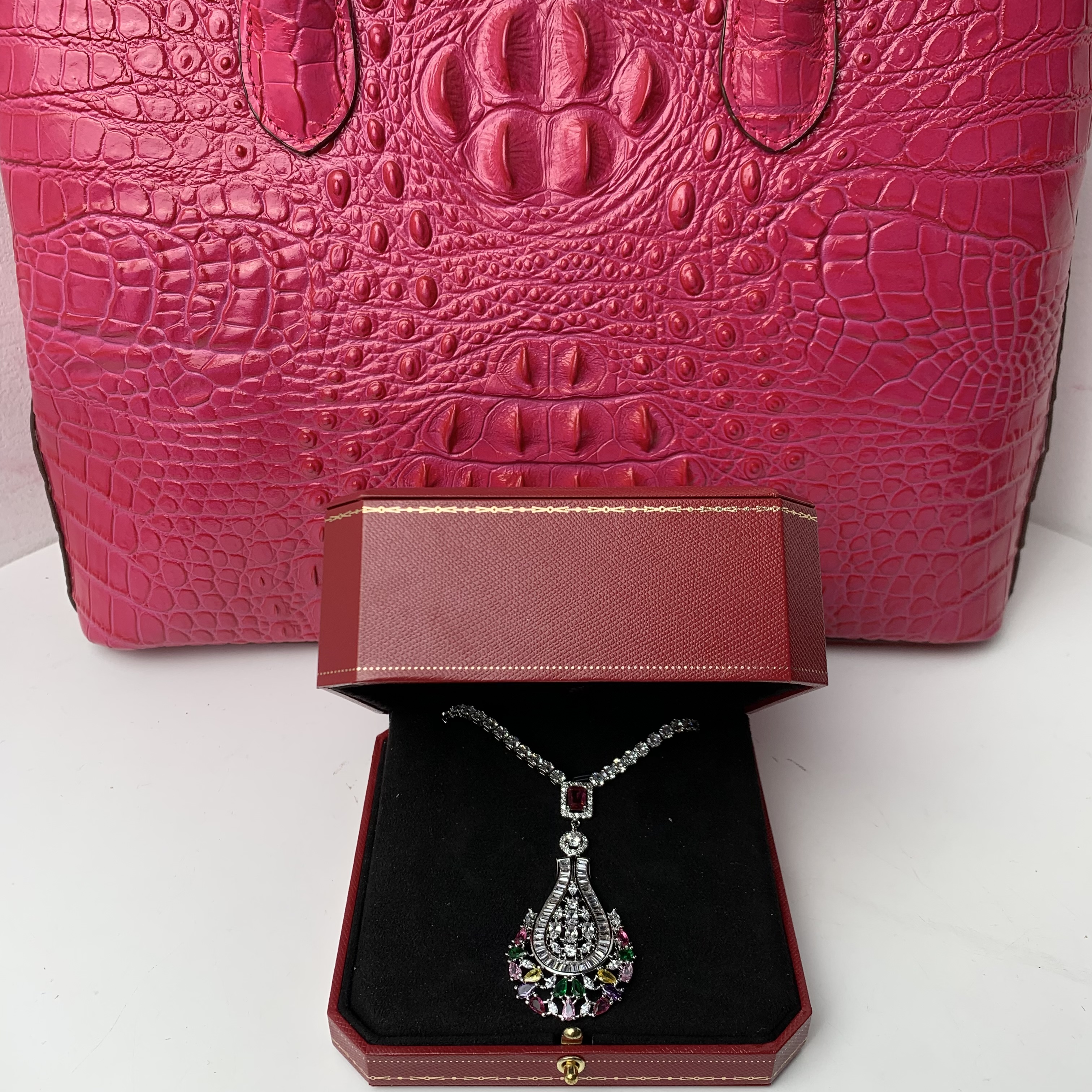 4391项链--红--精工红项链赠礼盒