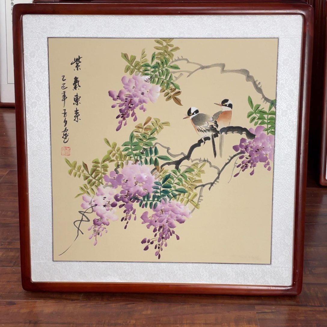 国画带框尺寸63*63厘米