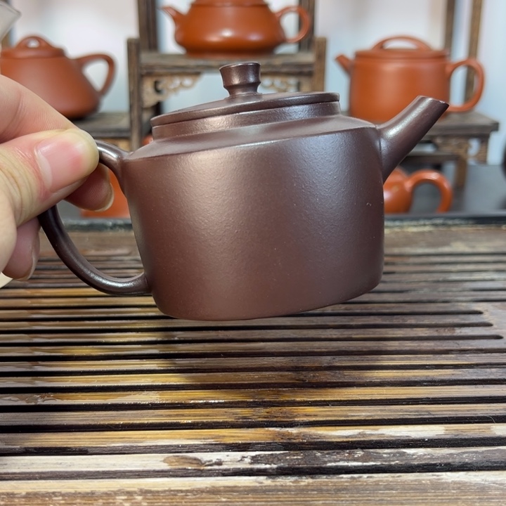 紫砂茶壶原矿紫砂手工制作