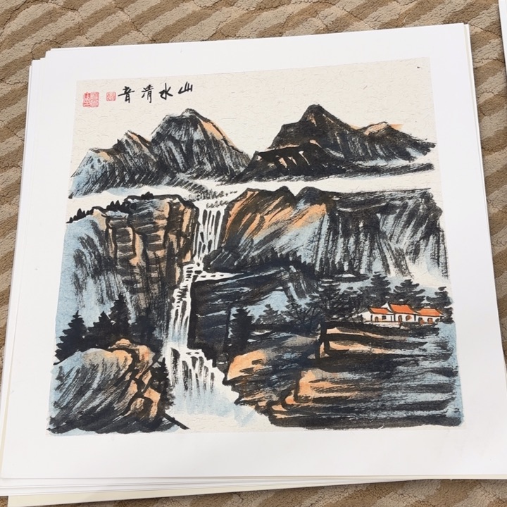 国画花鸟等多种鸟类和50.50