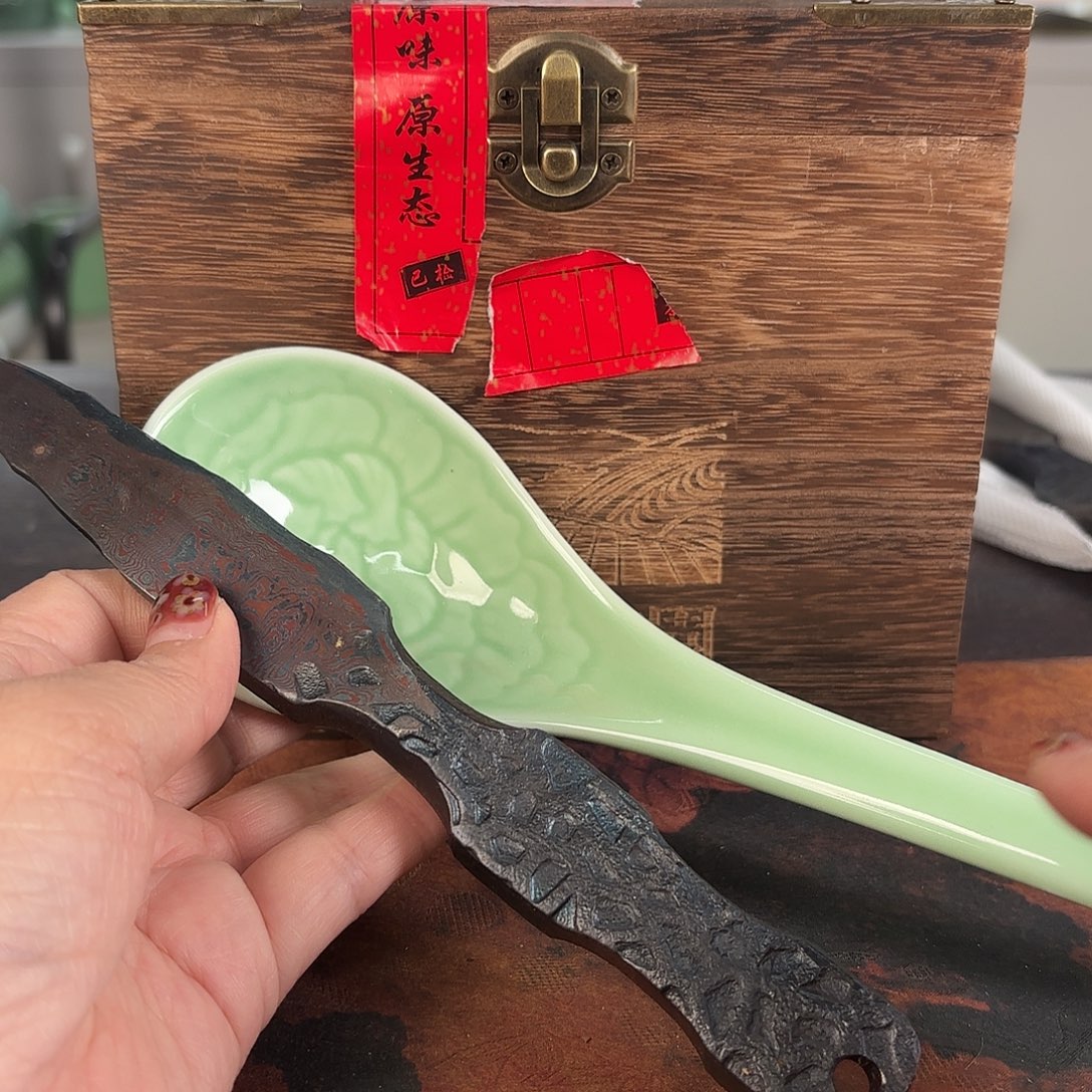 龙泉云间青瓷小米茶器