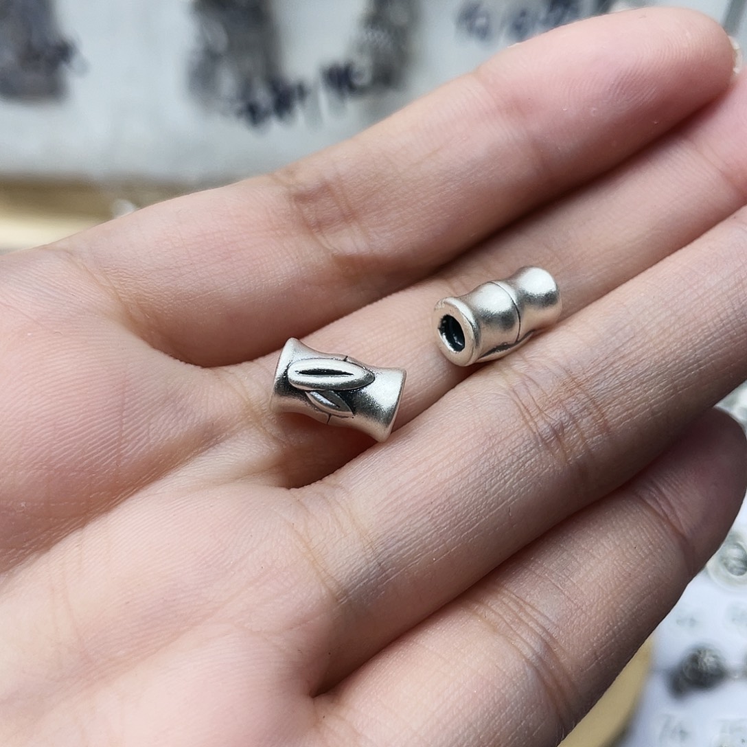 足银足银999竹节两个