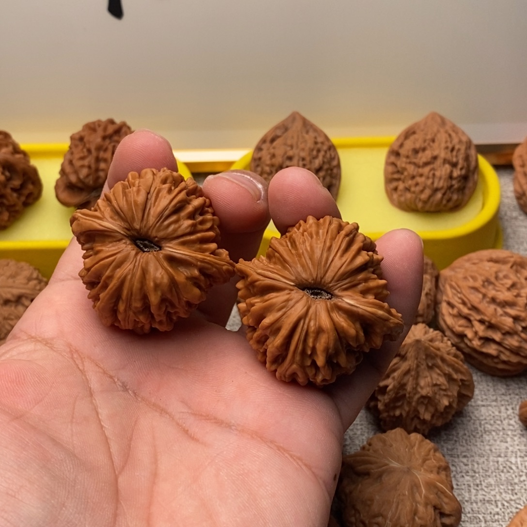 吊坠文玩核桃四座楼43