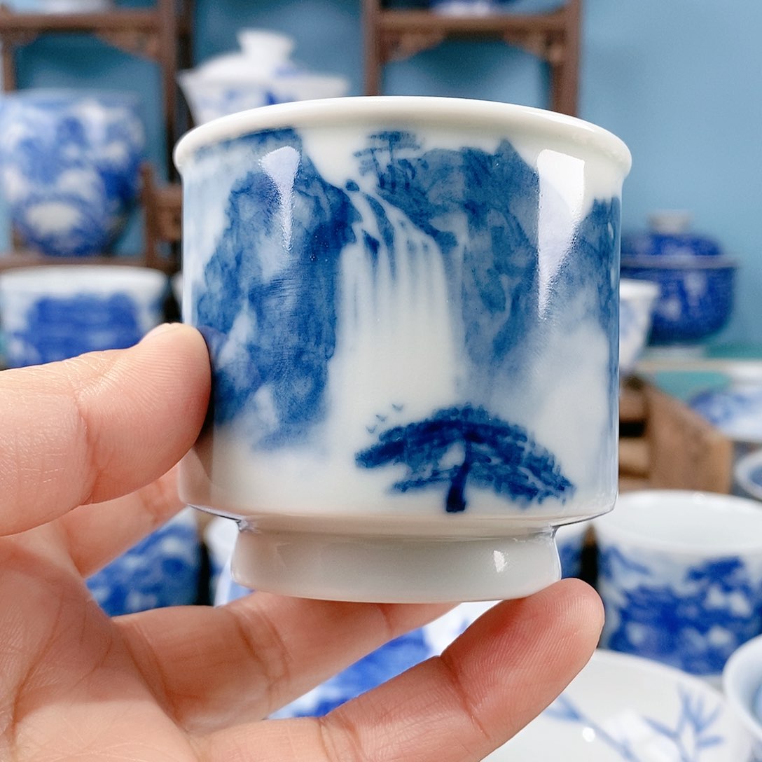 杯景德镇陶瓷全手工杯