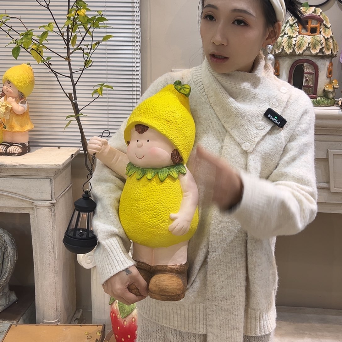 花园摆件红红火火