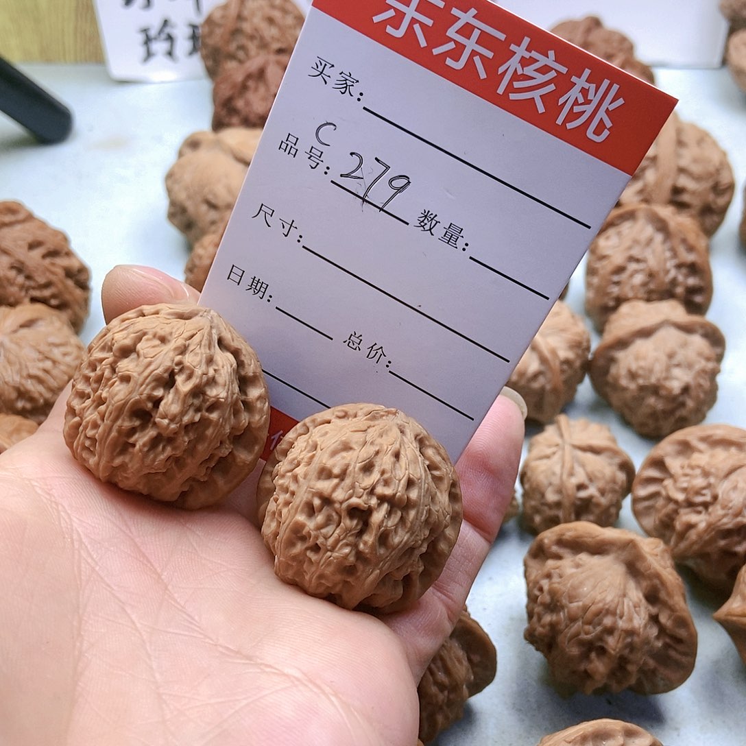 把件桃核279号白狮子34尺