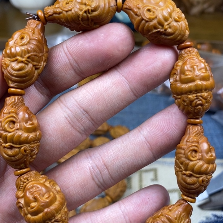 橄榄核手串/手链橄榄核雕工艺手串