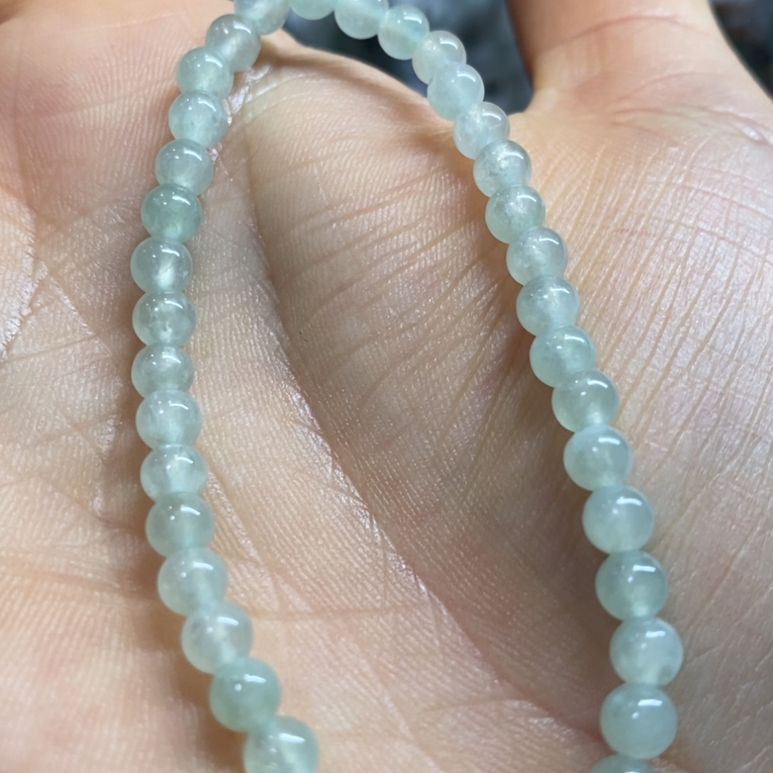 翡翠手链未镶嵌买断