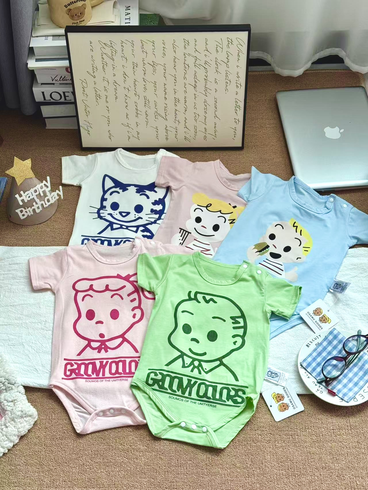 夏季原田短袖包屁