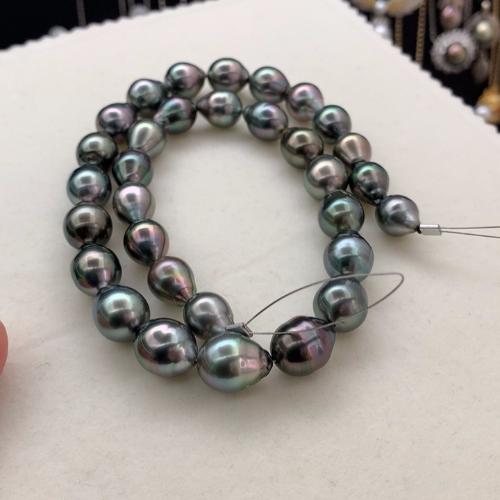 银S925镶嵌项链海水珍珠