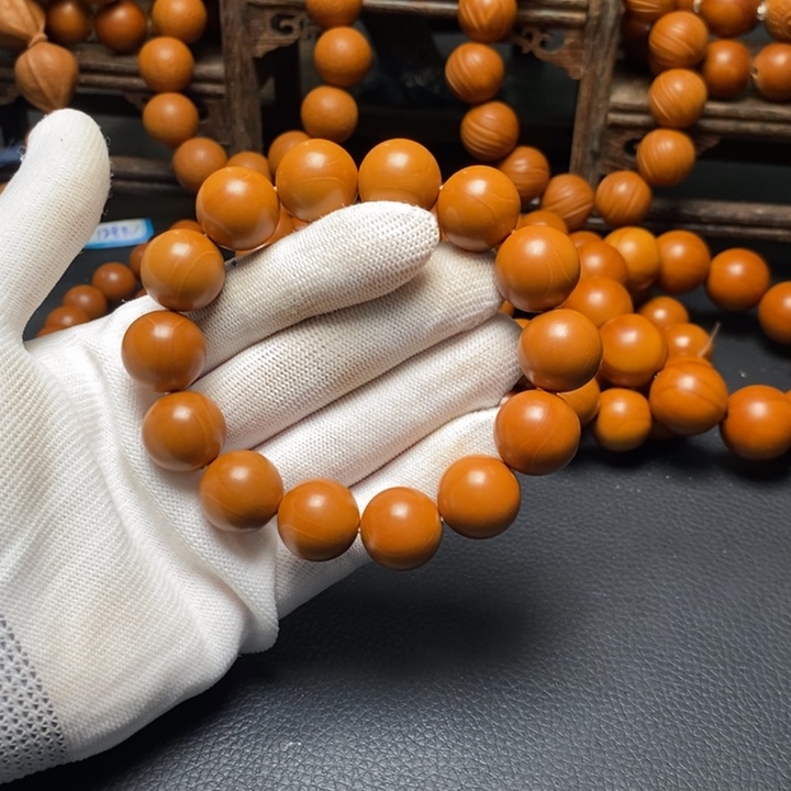 手串橄榄核1.6尺寸光珠