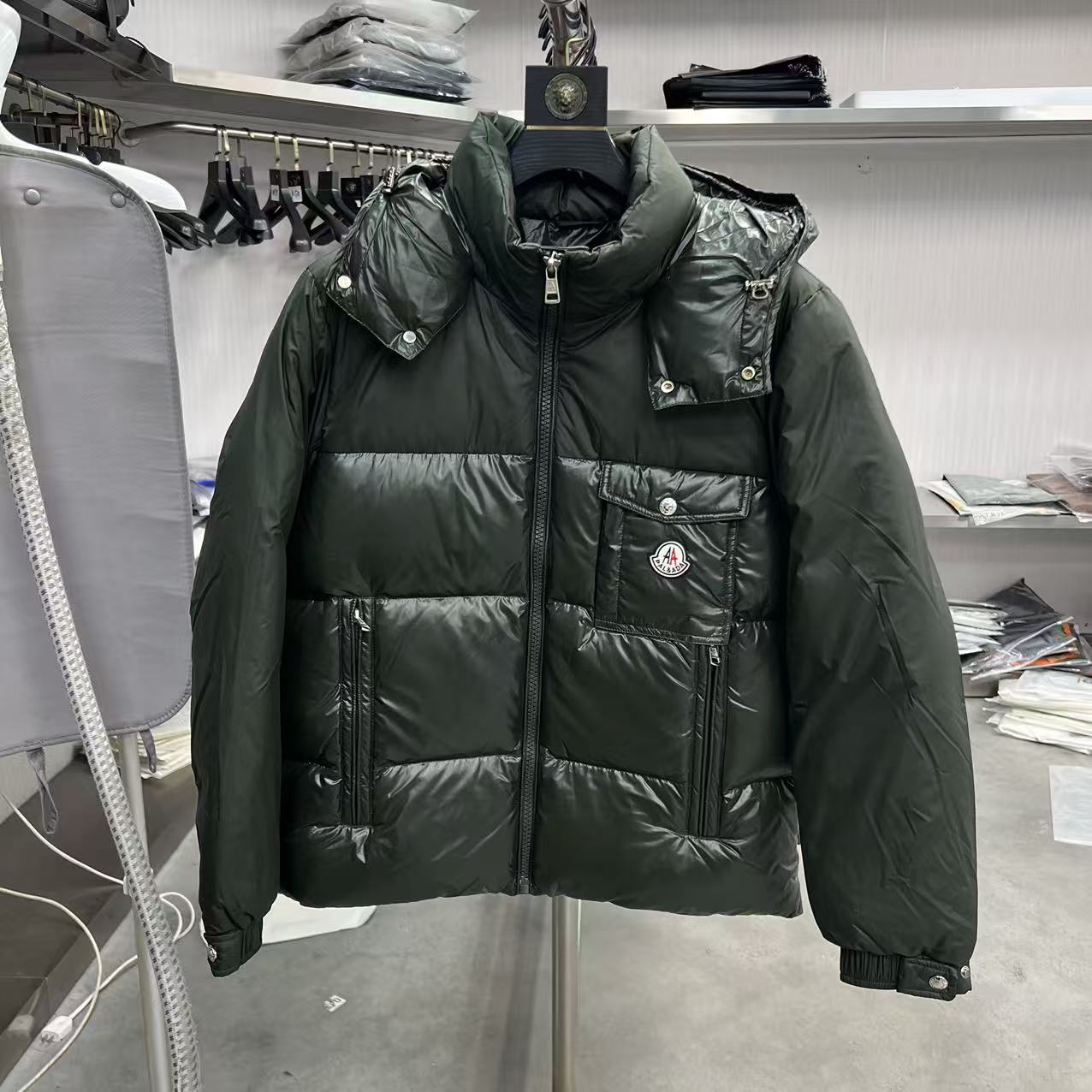 【雅痞专属】冬季男士设计师款潮流加厚百搭羽服夹克外套1128