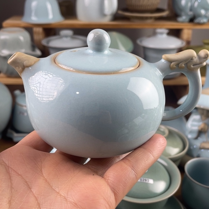 J原矿福利天青龙头西施壶阿*