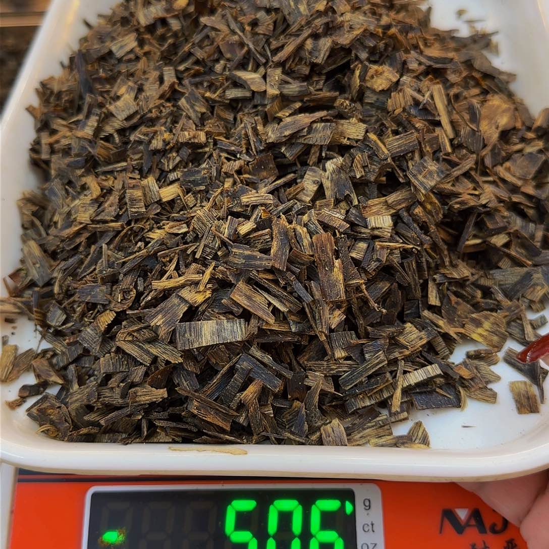 沉香沉香木制品温*海南沉水树皮油碎料291克