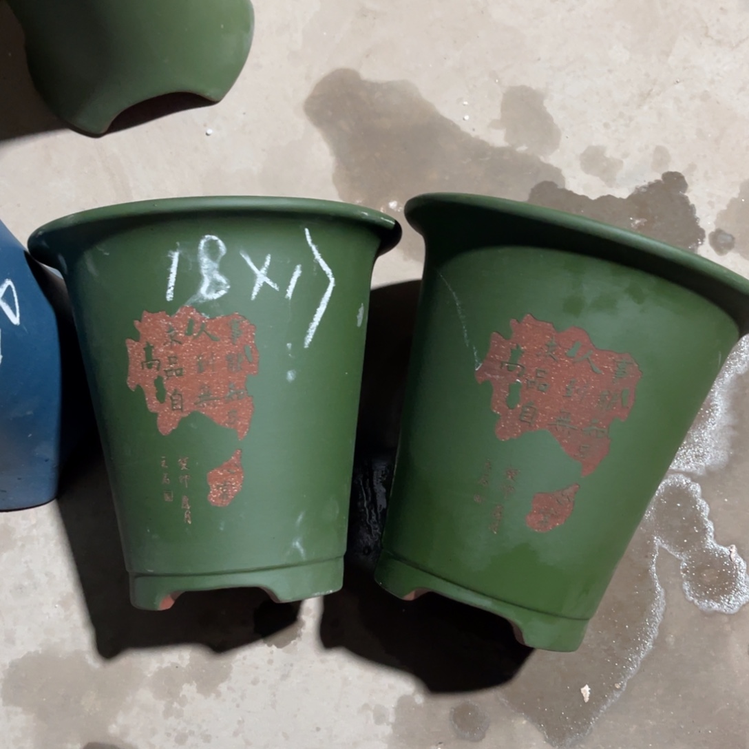 宜兴原矿紫砂花盆