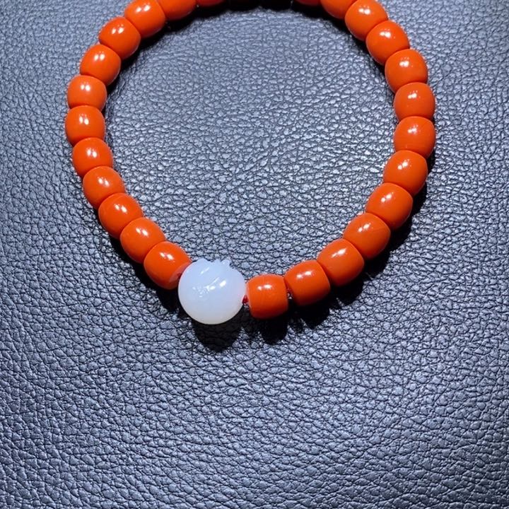 南红玛瑙颈饰未镶嵌冬**仔