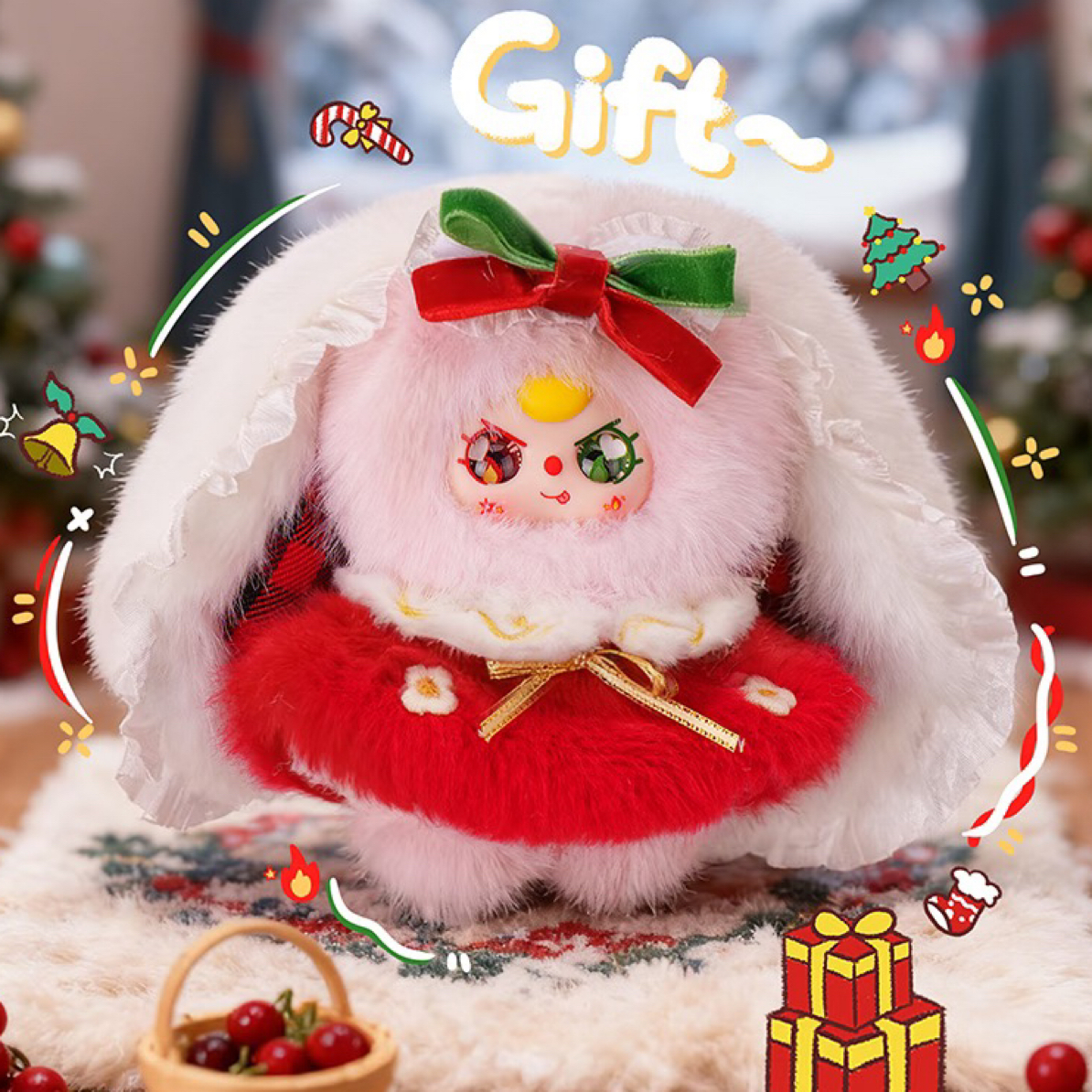 【加了个加】娃三岁冬日系列搪胶毛绒娃娃代拆