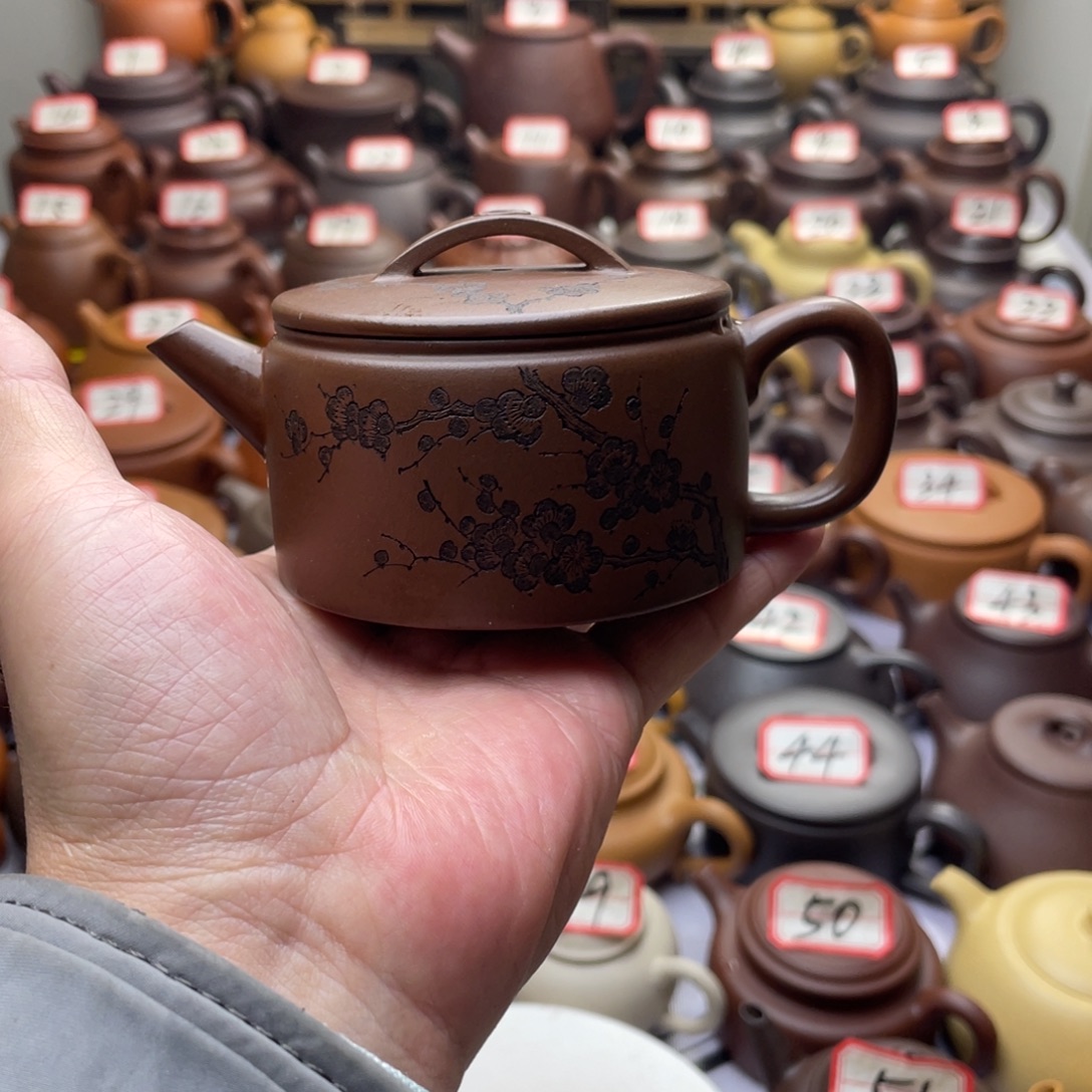 沐***玥茶壶紫砂宜兴紫砂半手工