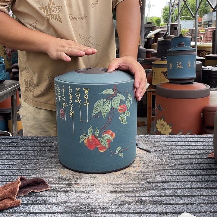 紫砂茶叶罐茶叶罐