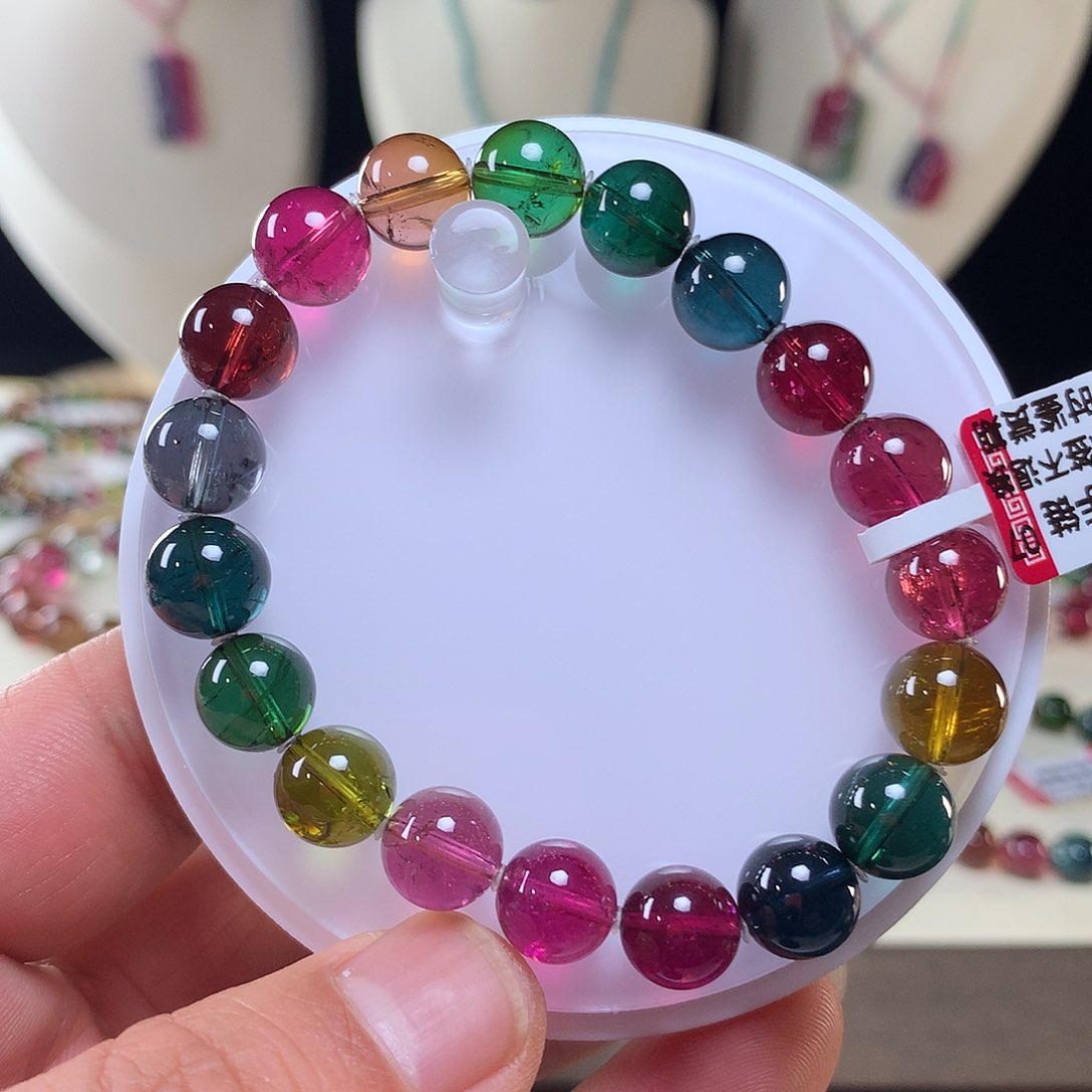 碧玺手链未镶嵌碧玺手链