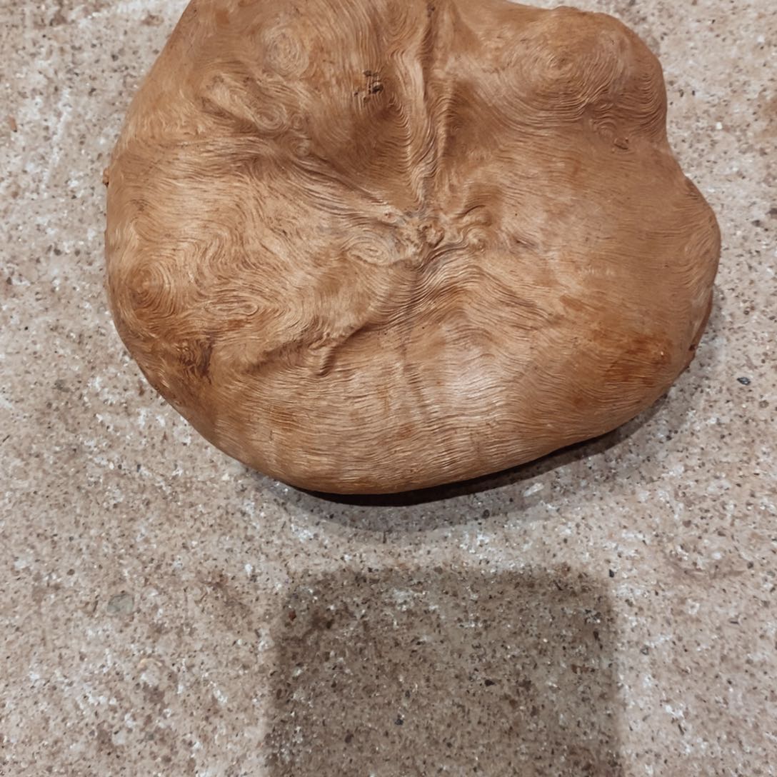 赤***豆荔枝木随形木材一个
