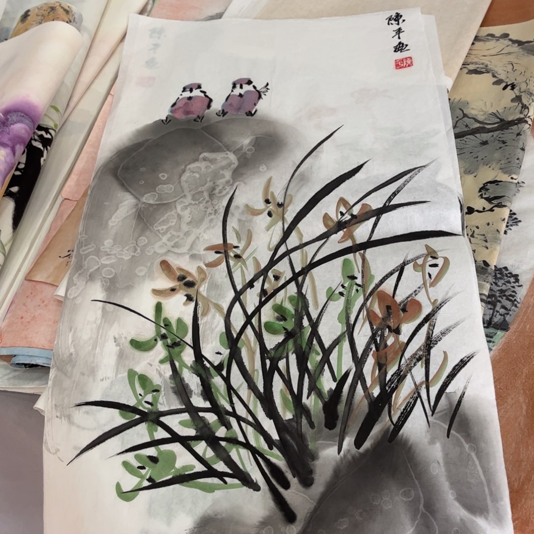 国画ZH精品手绘单幅任发