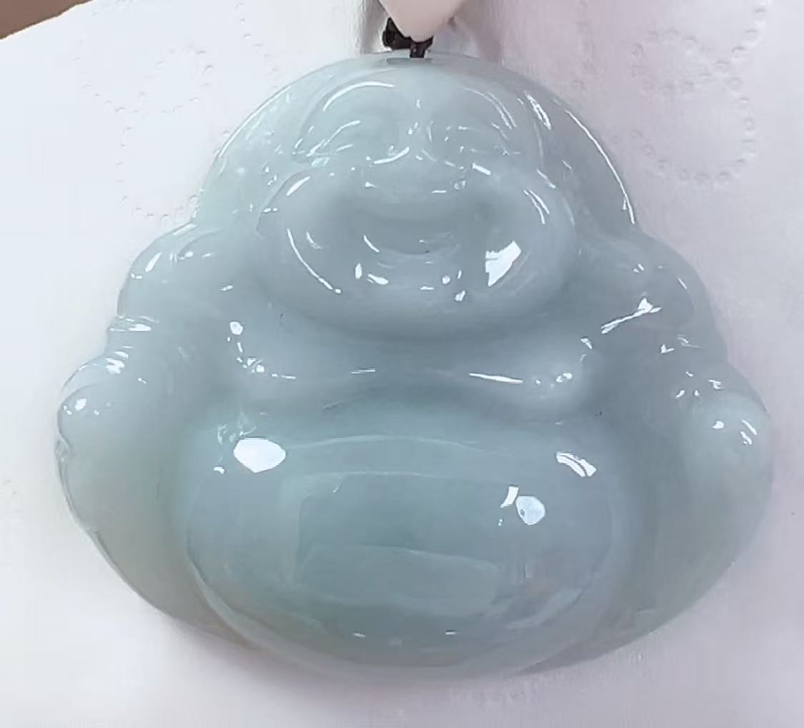 官方正品翡翠A货佛公吊坠（多样性发货发一件）宽48+高43+厚11+送绳