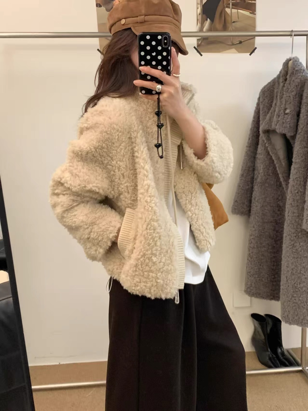 冬季气质毛毛外套2509