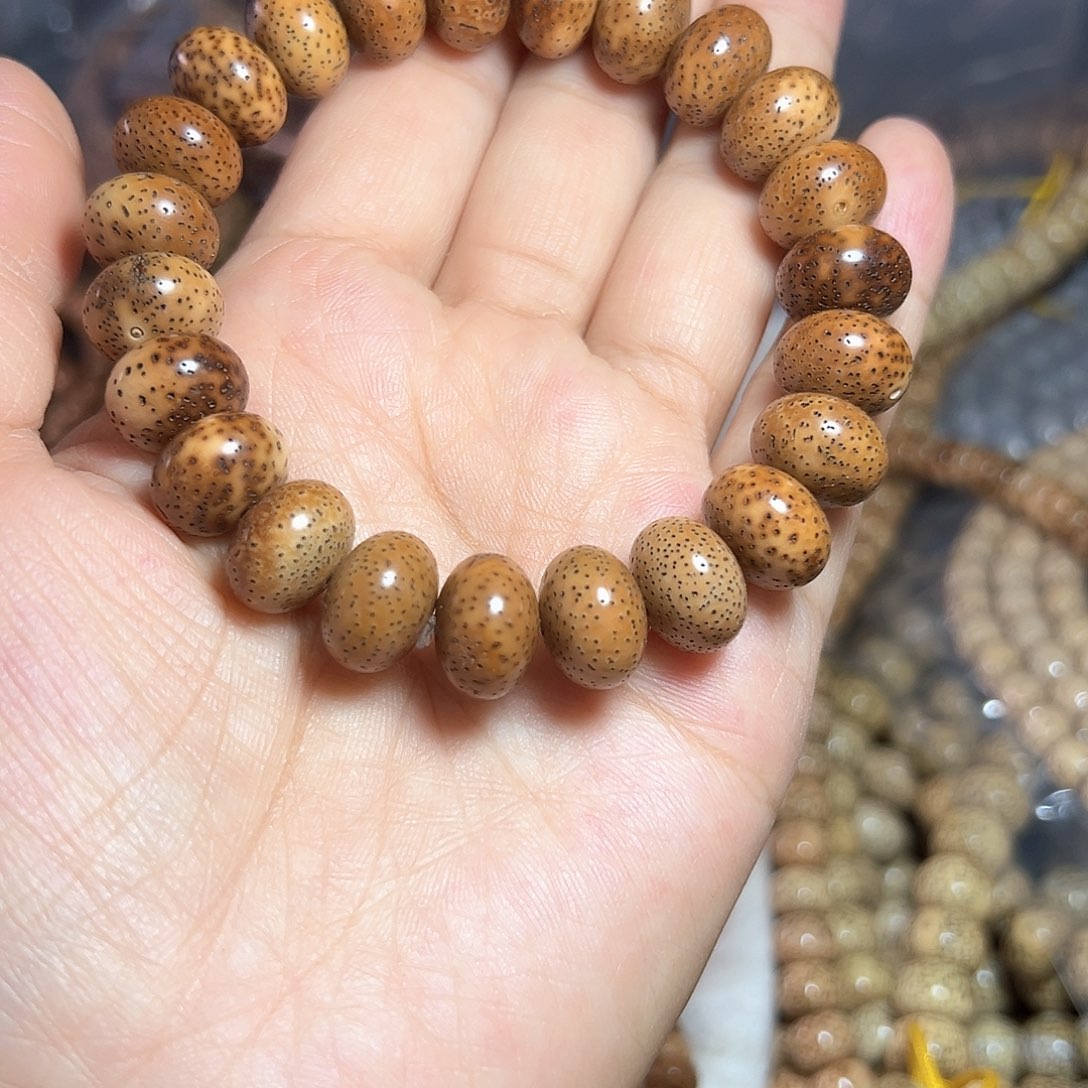 星月菩提手串星月菩提脱脂陈子