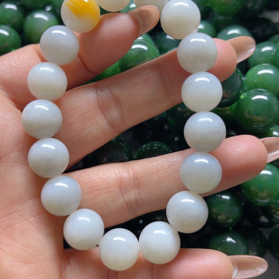 和田玉手链未镶嵌