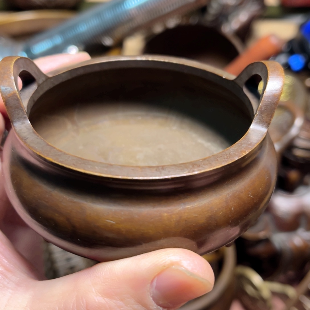 铜器摆件香炉摆件