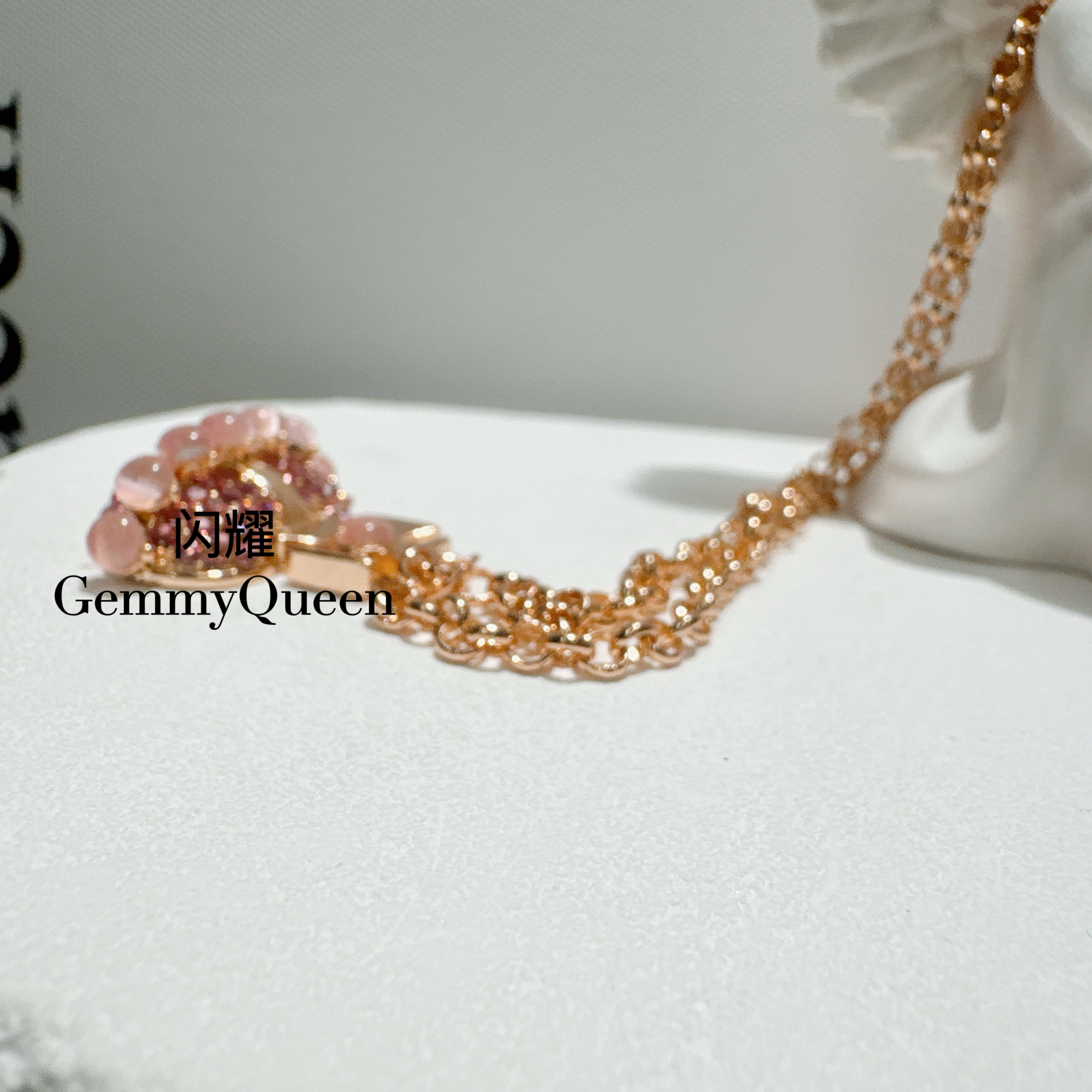 铜合金项链 GemmyQueen高定项链GQ01435