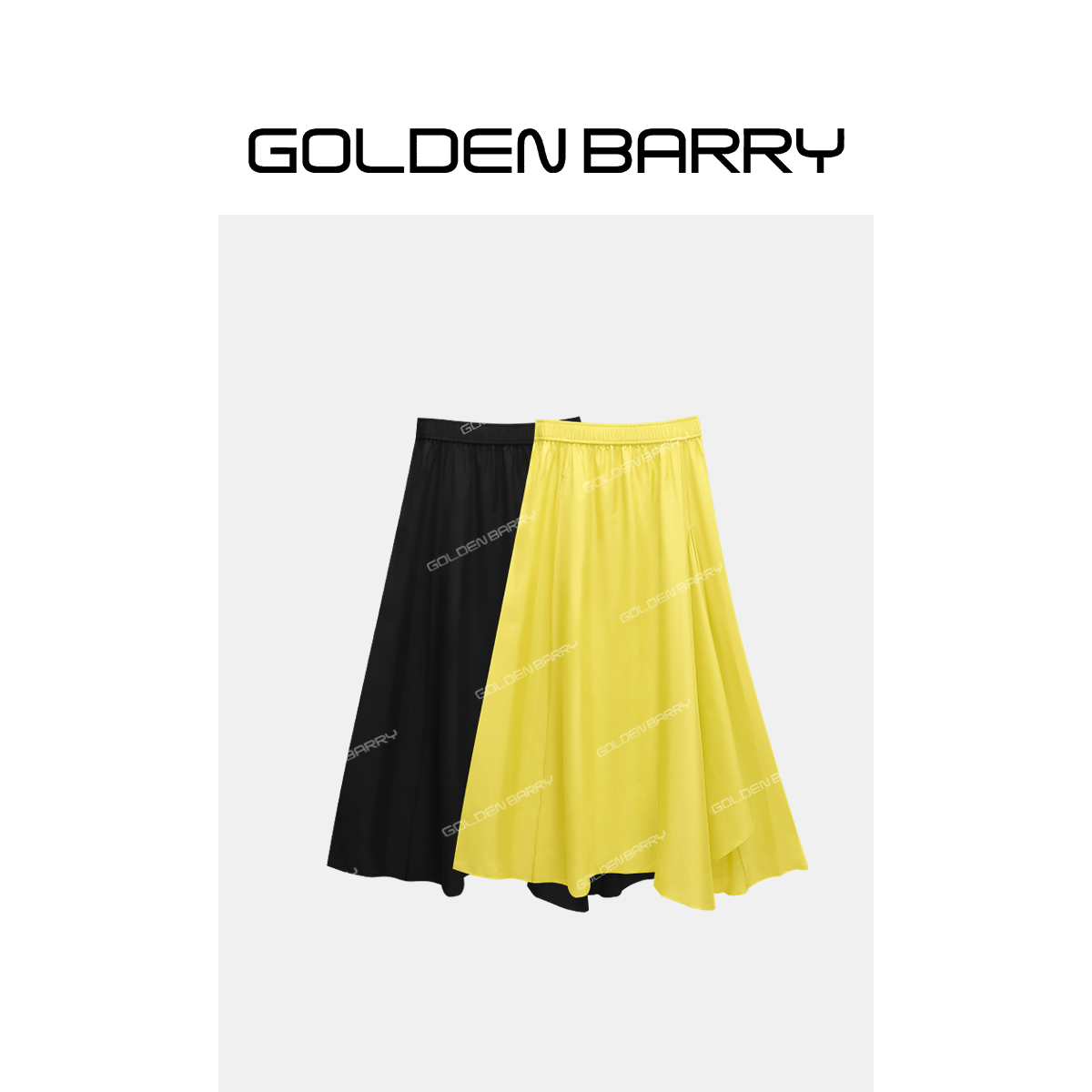 GOLDENBARRY|310195“瑞拉的裙摆”不规则长款半裙