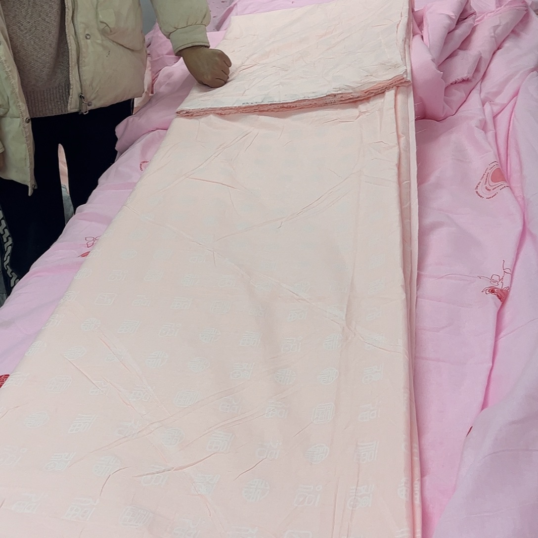 月****18号纯棉包被布，3米8布头