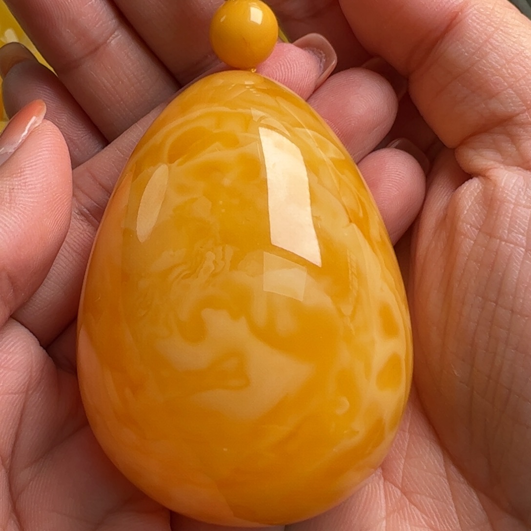 定制蜜蜡未镶嵌臻*粒无优化